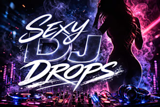 produce 5 sexy female dj drops