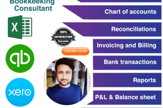 prepare and e file USA tax returns and will do bookkeeping on quickbooks online