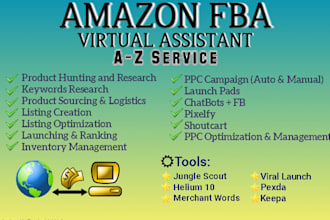 be your expert amazon virtual assistant VA