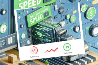 do shopify speed optimization, and increase shopify store speed