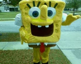 dress up as SpongeBob and do what you want
