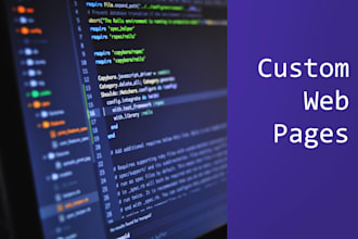 design and develop a responsive website for you