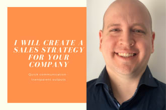 create a sales strategy for your company