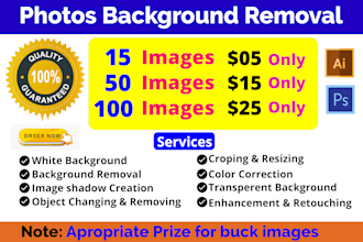 remove background 100 photos