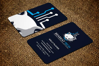 do minimal and elegant business card design