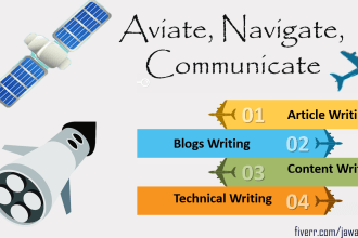 write articles, blogs, technical writing on aviation, aerospace, space, airports