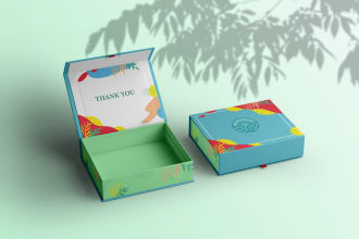 design packaging box and gift box