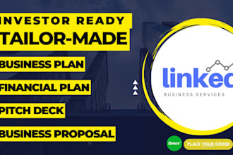 write a comprehensive business plan