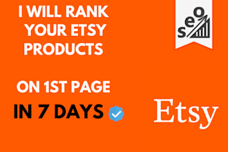 rank etsy products on 1st page