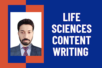 write well researched article on life sciences