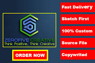 design a distinctive minimalist business logo for you with unlimited revisions