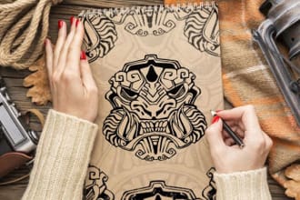 design tribal logo for your business