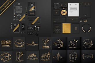 design logo business card stationery kit