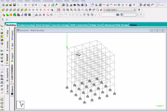 do steel structural analysis and design using staad pro