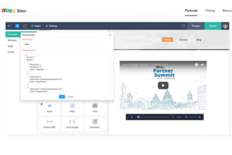 design website on zoho sites