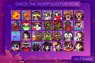 draw custom twitch emotes or badges