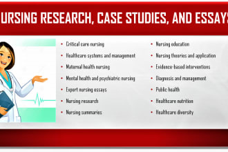 handle nursing research and case studies