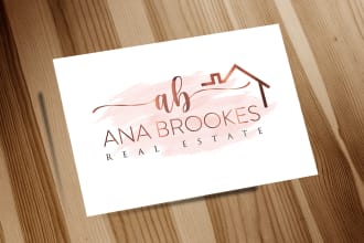 design attractive watercolor feminine logo