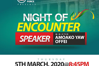 design conference, church event and flyers