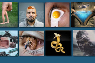 do photoshop work, image, photo editing, high end retouching, face swap photo