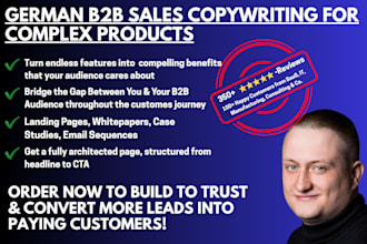 german sales page copywriting to increase sales on all sites