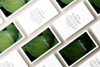 design double sided business card with print ready files