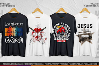 design a creative tshirt illustration