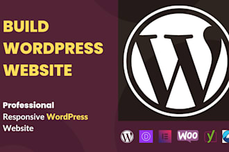 design a professional and responsive wordpress site or landing page