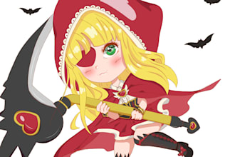 draw cute chibi anime character for you