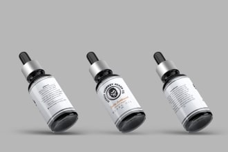 design professional eye catching, beauty and cosmetic product labels