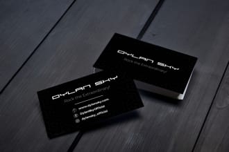 design professional business cards and any stationery items