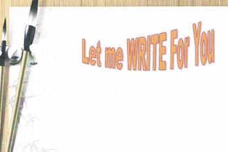 use my literary skills to help write your books