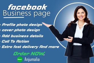 create a branded facebook, instagram, and twitter page
