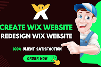 do wix website design, wix website redesign or wix ecommerce website