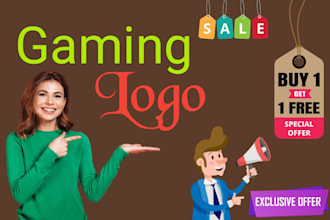 design gaming and mascot logo