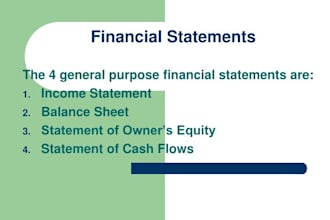 prepare financial statement, profit and loss and projections