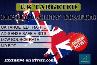 bring targeted web traffic,visitors from UK