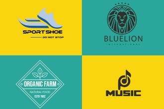 do luxury modern minimal and minimalist logo with with brand guidelines