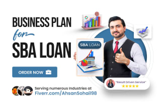 prepare an sba business plan for loan approval