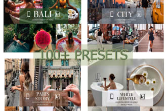 deliver you lightroom presets or instagram presets mobile