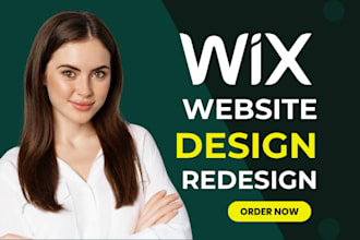 do wix website design, wix website redesign, wix landing page, wix studio expert