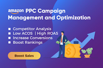 manage and optimize amazon PPC campaign sponsored ads