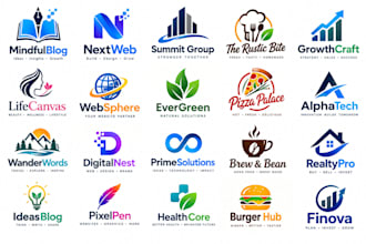 be your blog,website,company,food,business logo makers