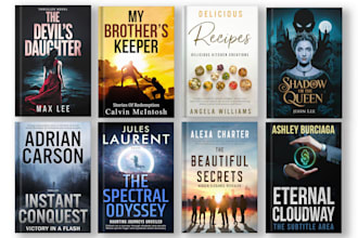do book cover design, ebook cover design, kindle book cover