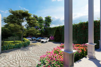 do design your house, garden, backyard, pool and visualize for you
