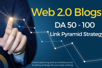 create top quality web 2 0 blogs contextual SEO backlinks