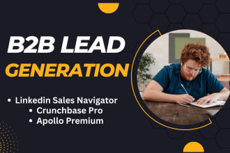do targeted b2b lead generation from linkedin and angel investors