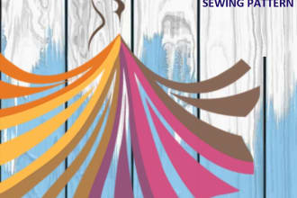 fashion tech pack, size spec, sewing pattern, embroidery digitizing