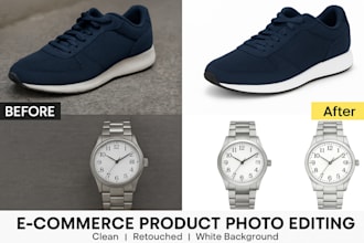 professionally edit, retouch product photos for amazon, etsy, shopify, ebay