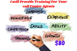 train your call center agents for you